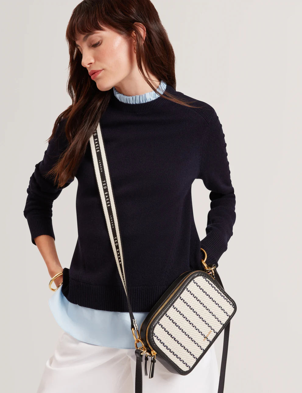 Women's RIVEA-Woven Webbing Camera Bag