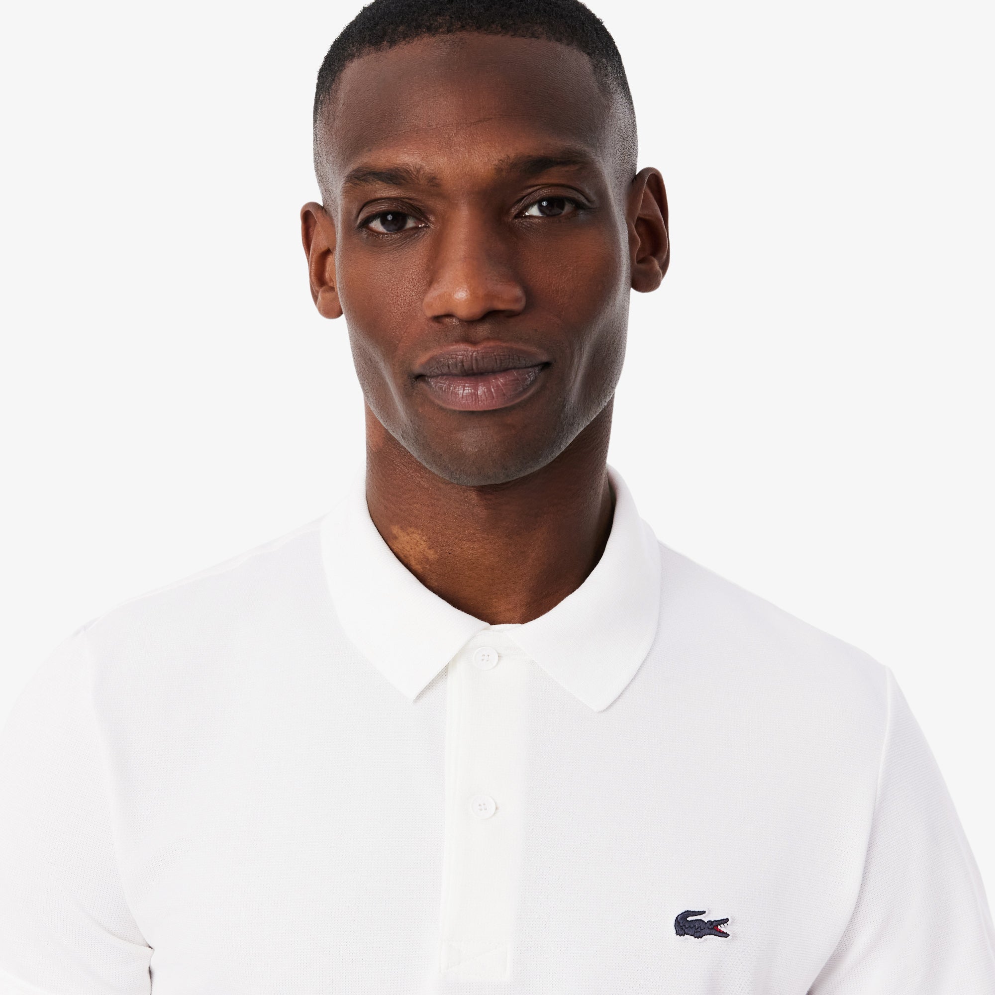 Regular Fit Cotton Blend Polo Shirt