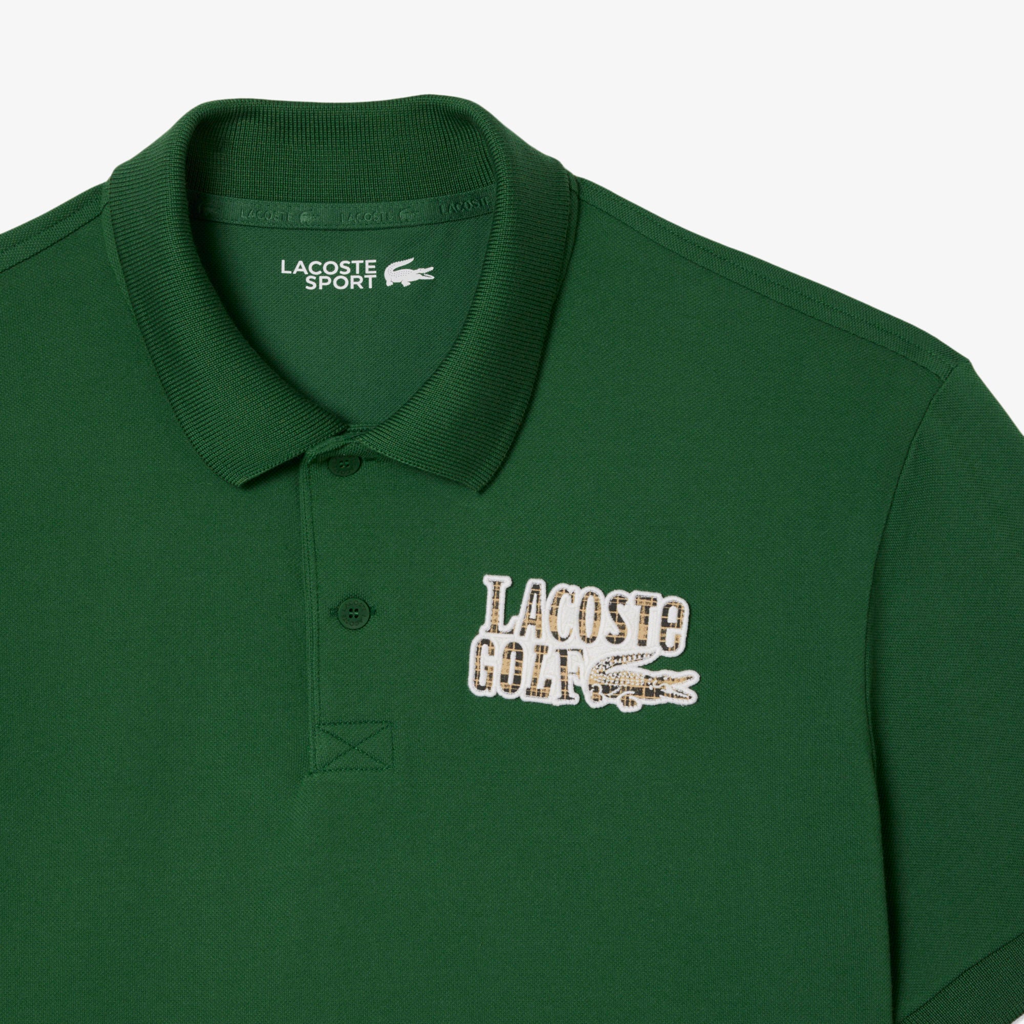 Relaxed Fit Mini-Piqué Golf Polo Shirt