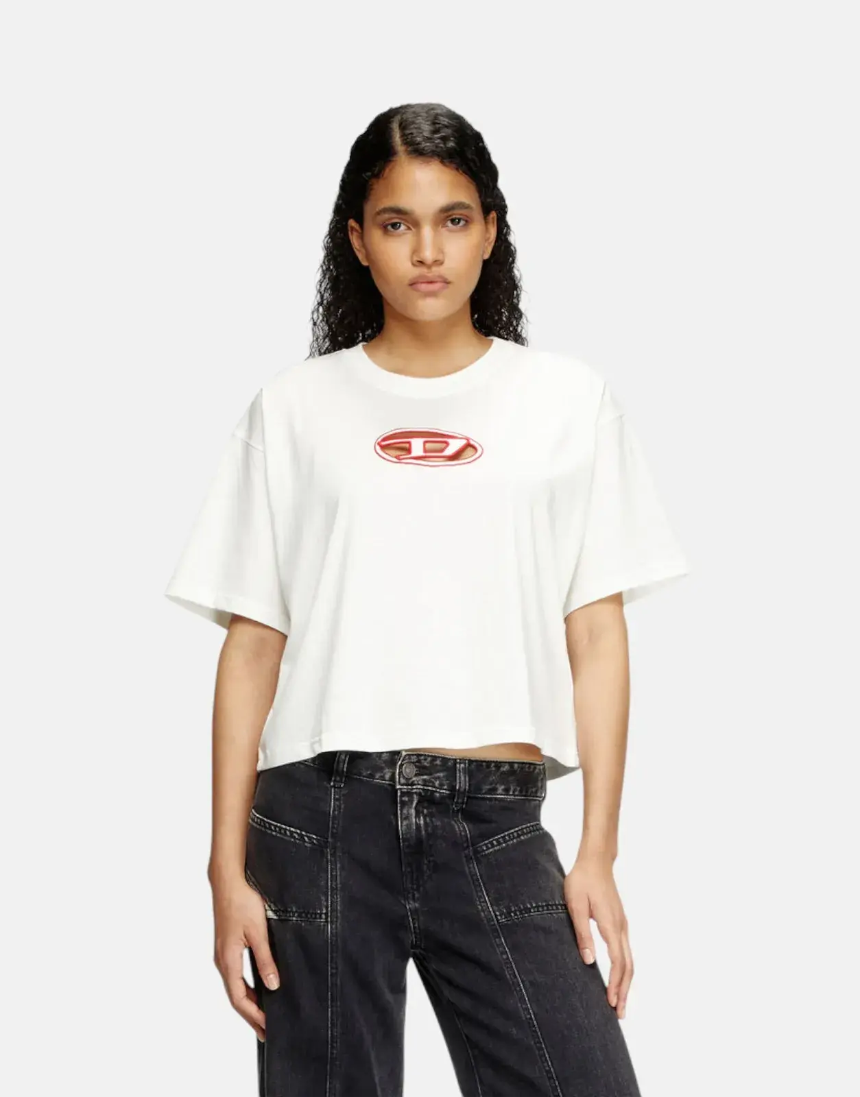 Diesel T-Buxt Crop T-Shirt