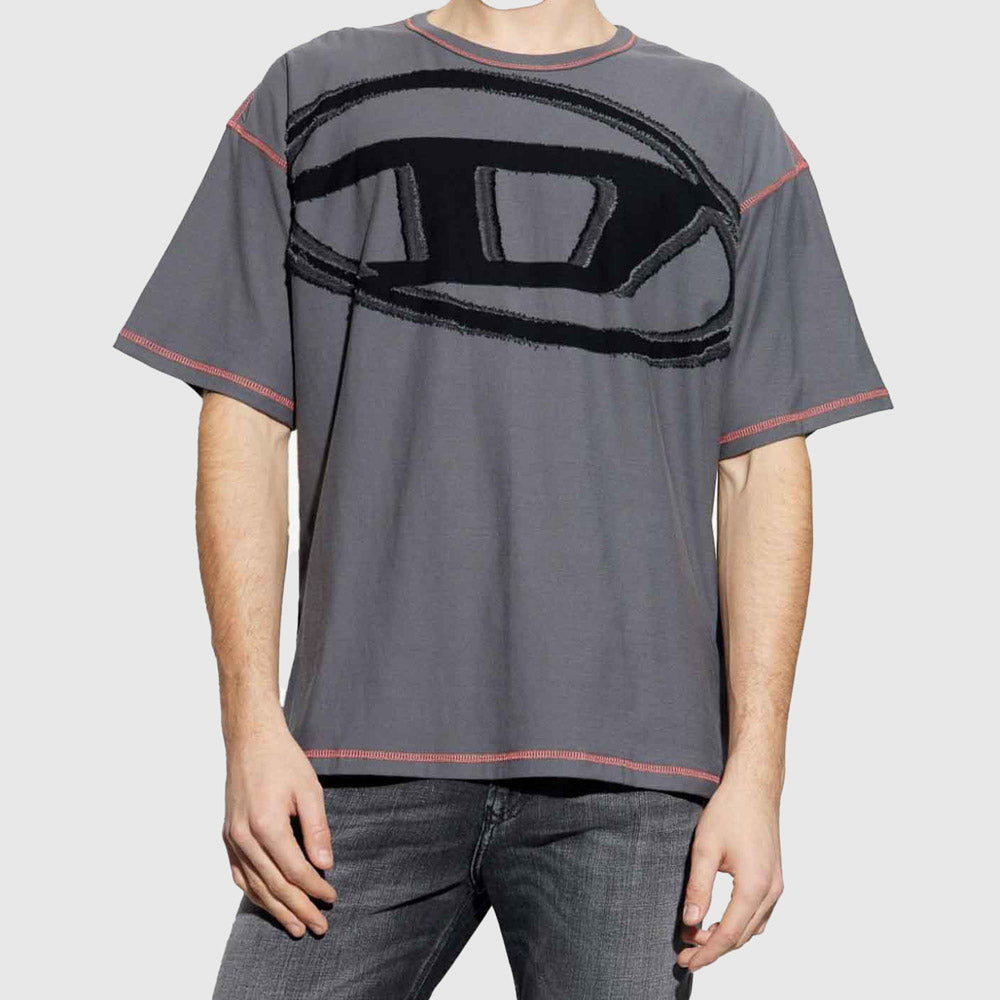 Diesel T-Doxt T-Shirt - Grey Multi