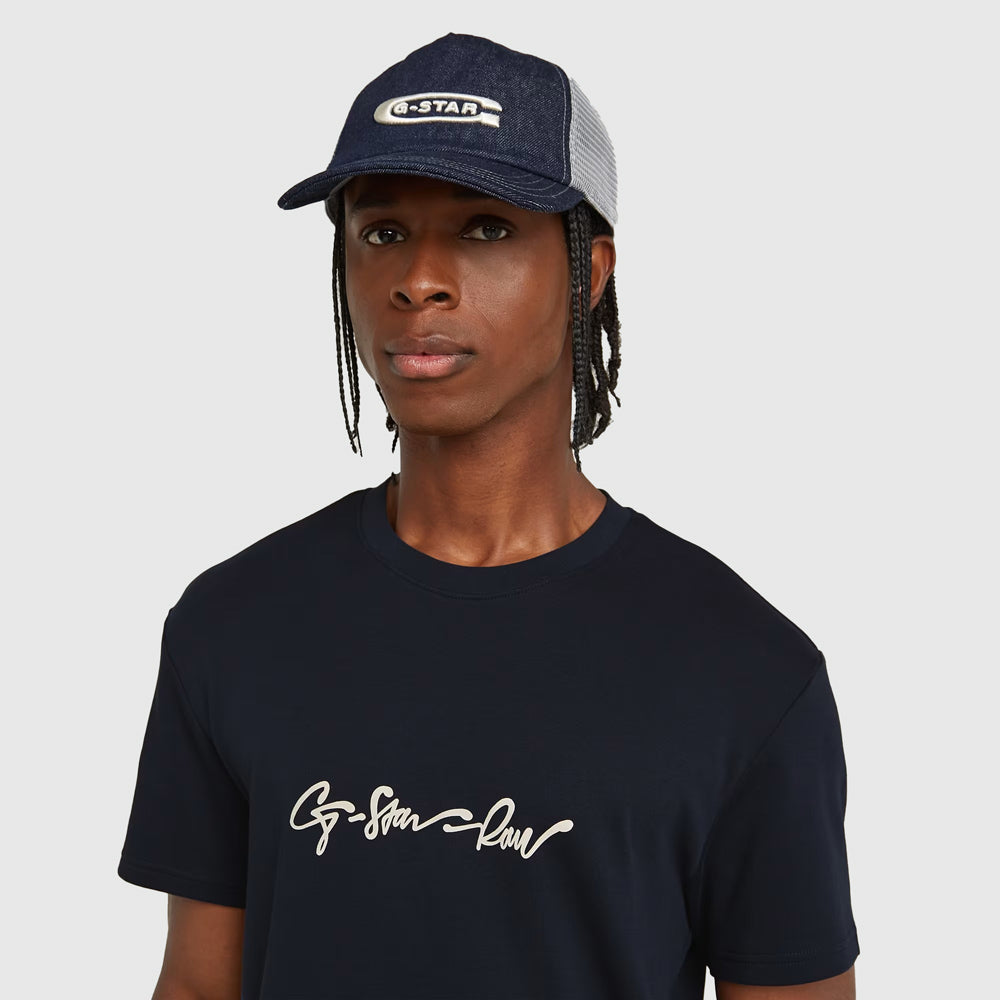 G-Script T-Shirt - Navy