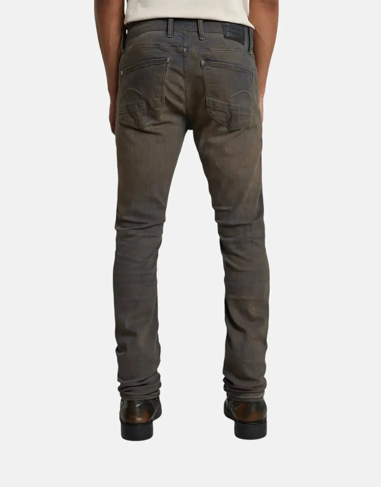 G-Star RAW Revend Faded Sepia Grey Skinny Jeans