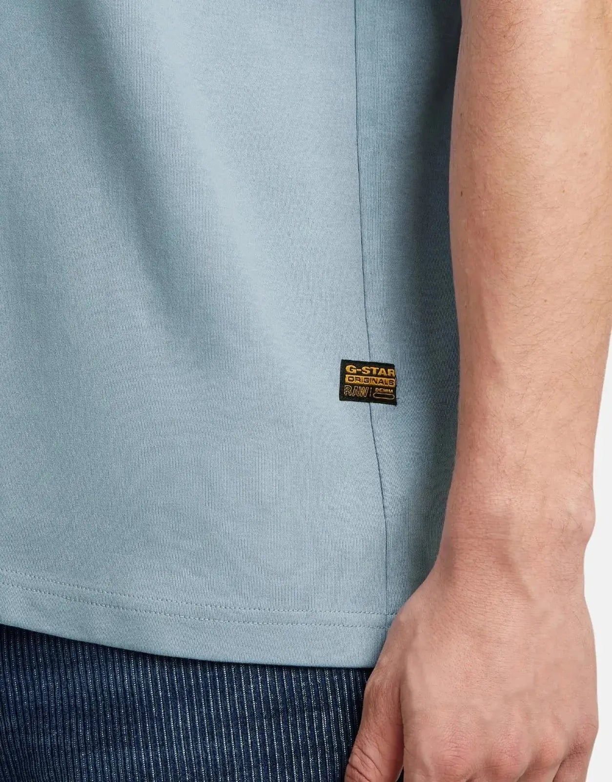 G-Star RAW Script Ash Blue T-Shirt