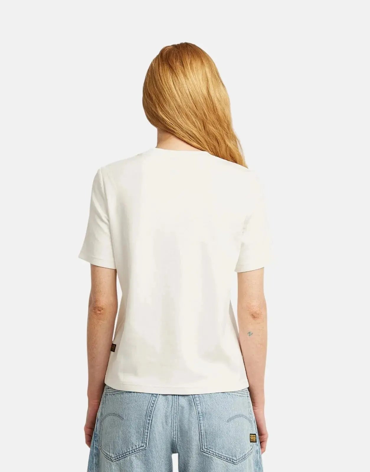 G-Star RAW Script Milk T-Shirt