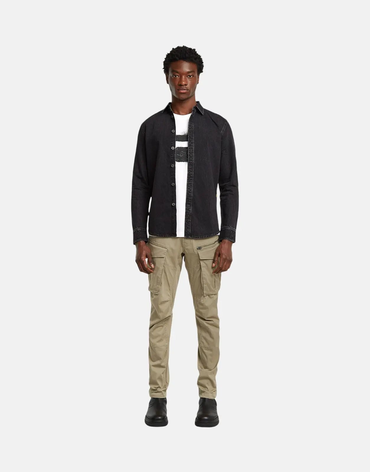 G-Star RAW Spray Logo White T-Shirt