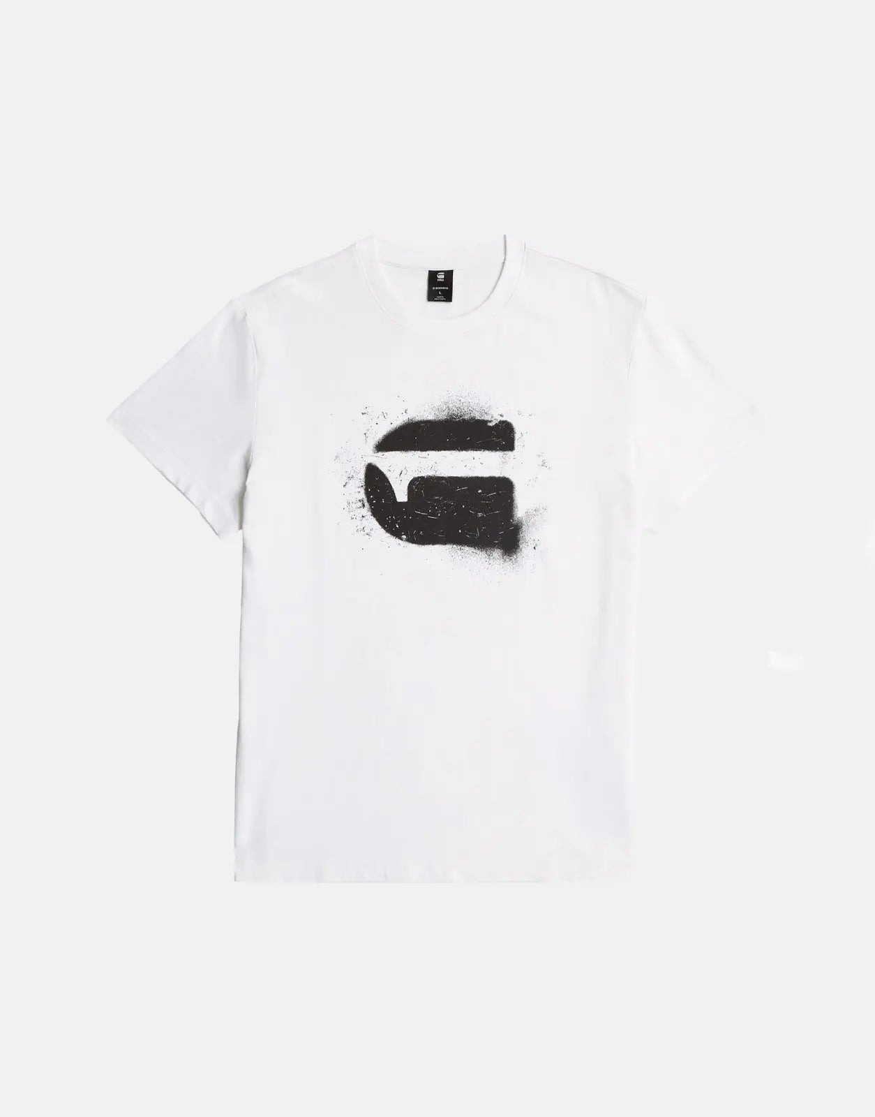 G-Star RAW Spray Logo White T-Shirt