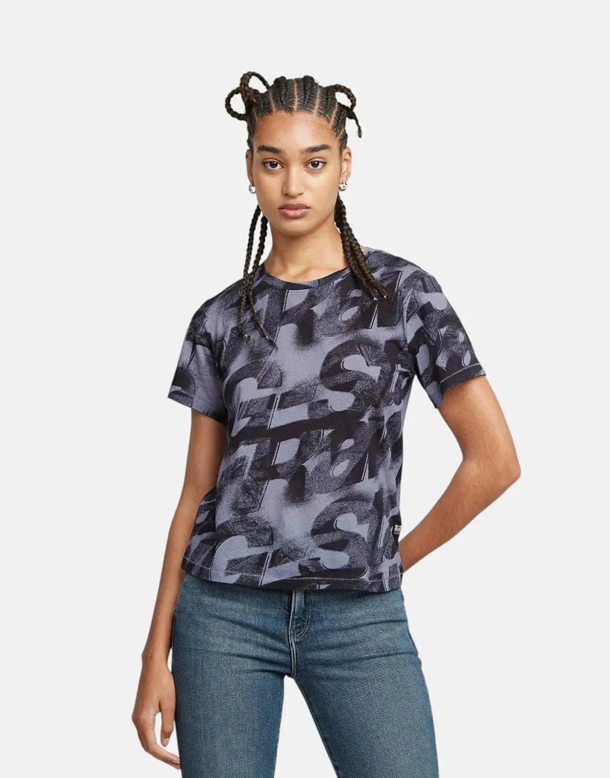 G-Star RAW Sprayed Letter Top OsakaBSL