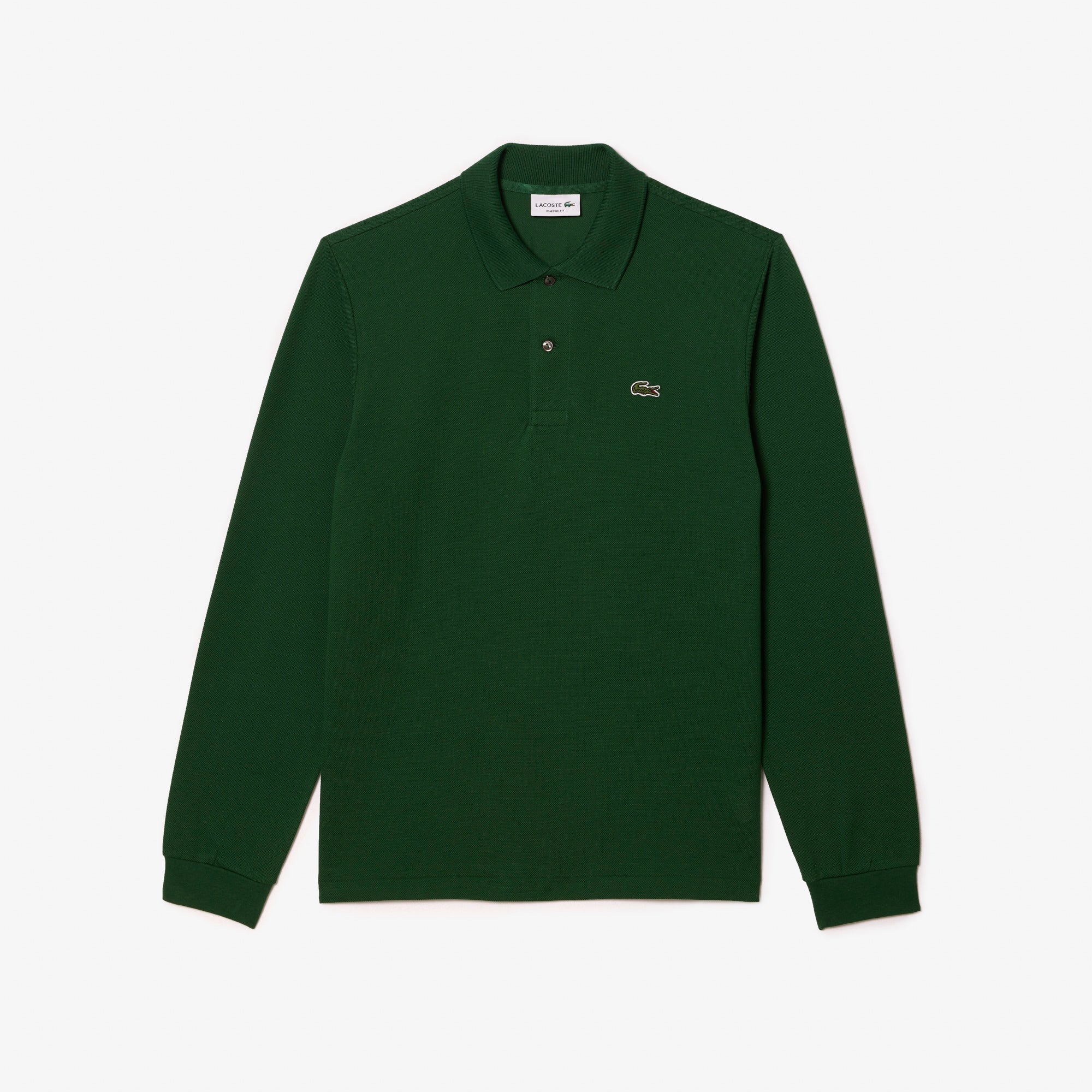 Classic Fit Long Sleeved L.12.12 Polo Shirt