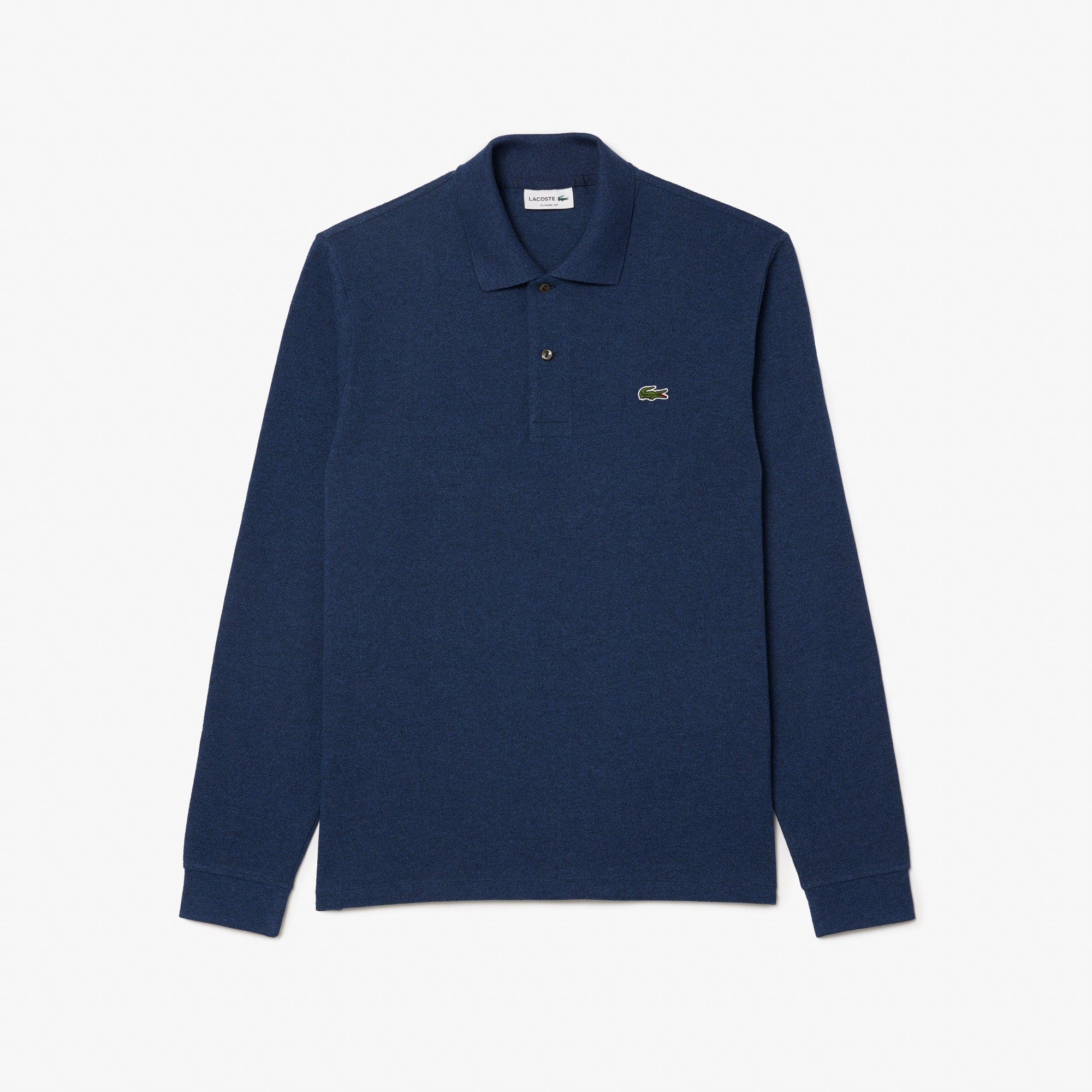 Classic Fit Long Sleeved L.12.12 Polo Shirt