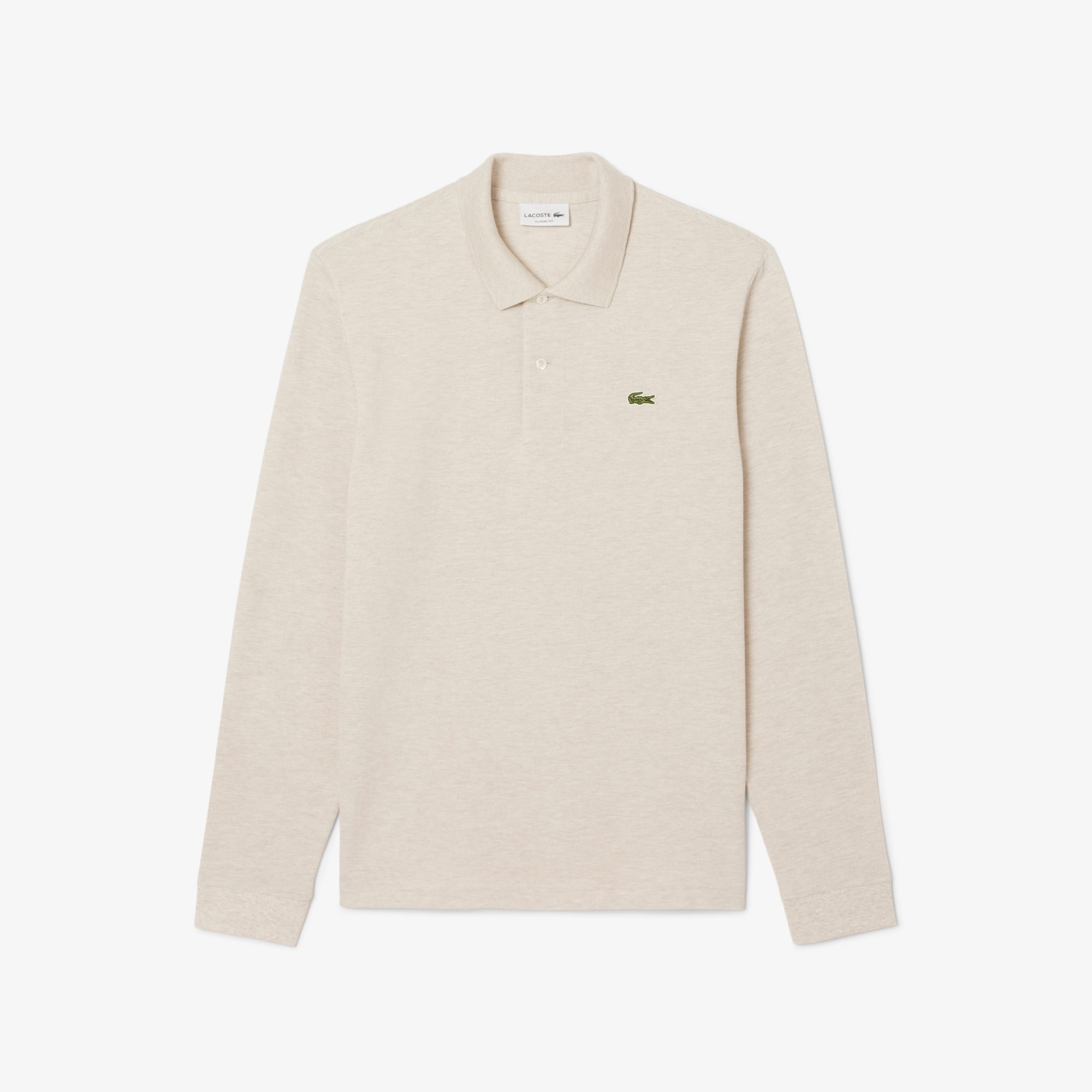 Classic Fit Long Sleeved L.12.12 Polo Shirt