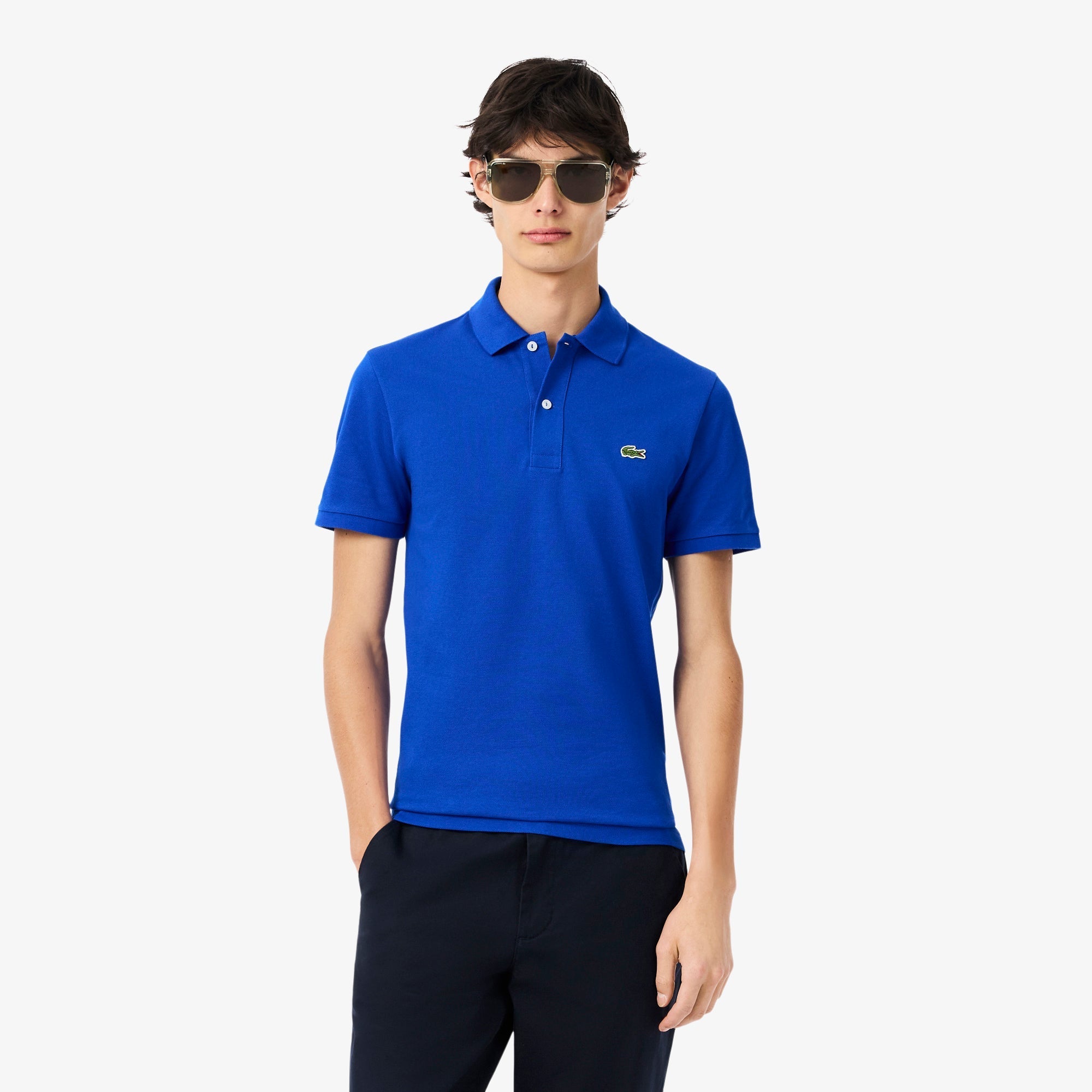 Slim Fit L.12.12 Piqué Polo Shirt