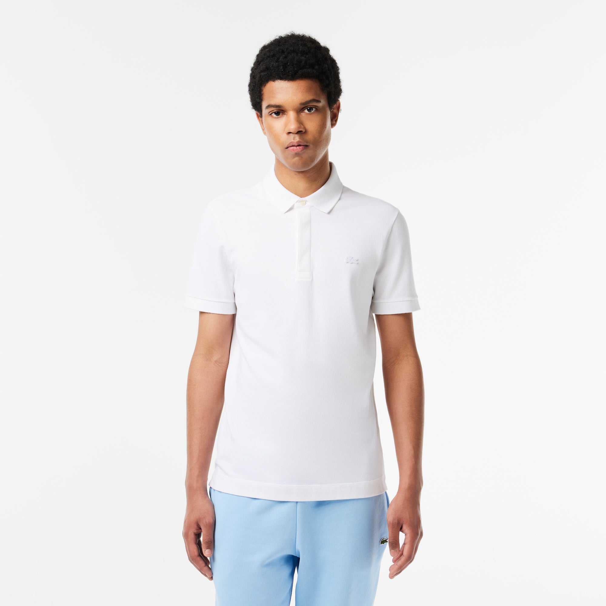 Regular Fit Paris Stretch Piqué Polo Shirt
