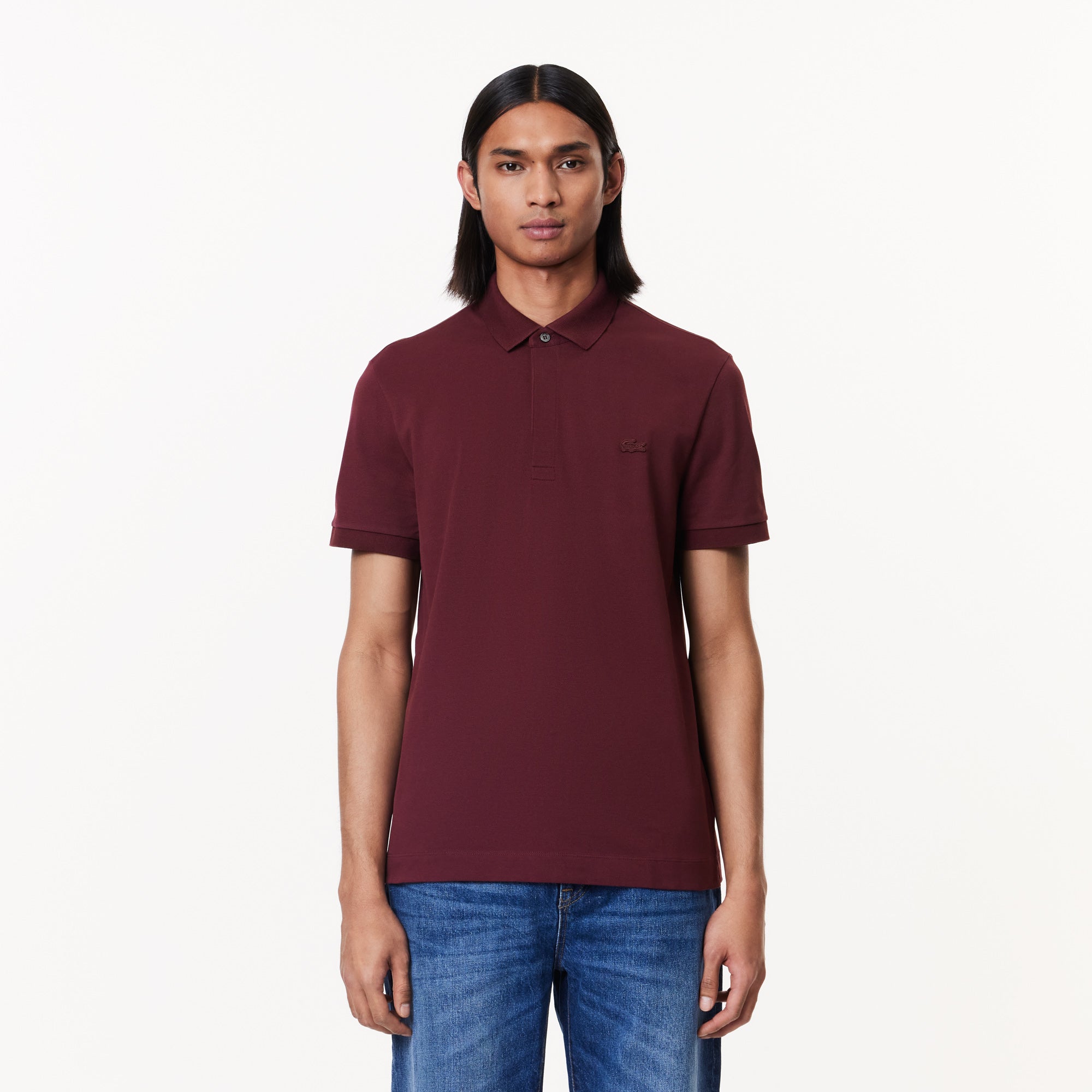 Regular Fit Paris Stretch Piqué Polo Shirt