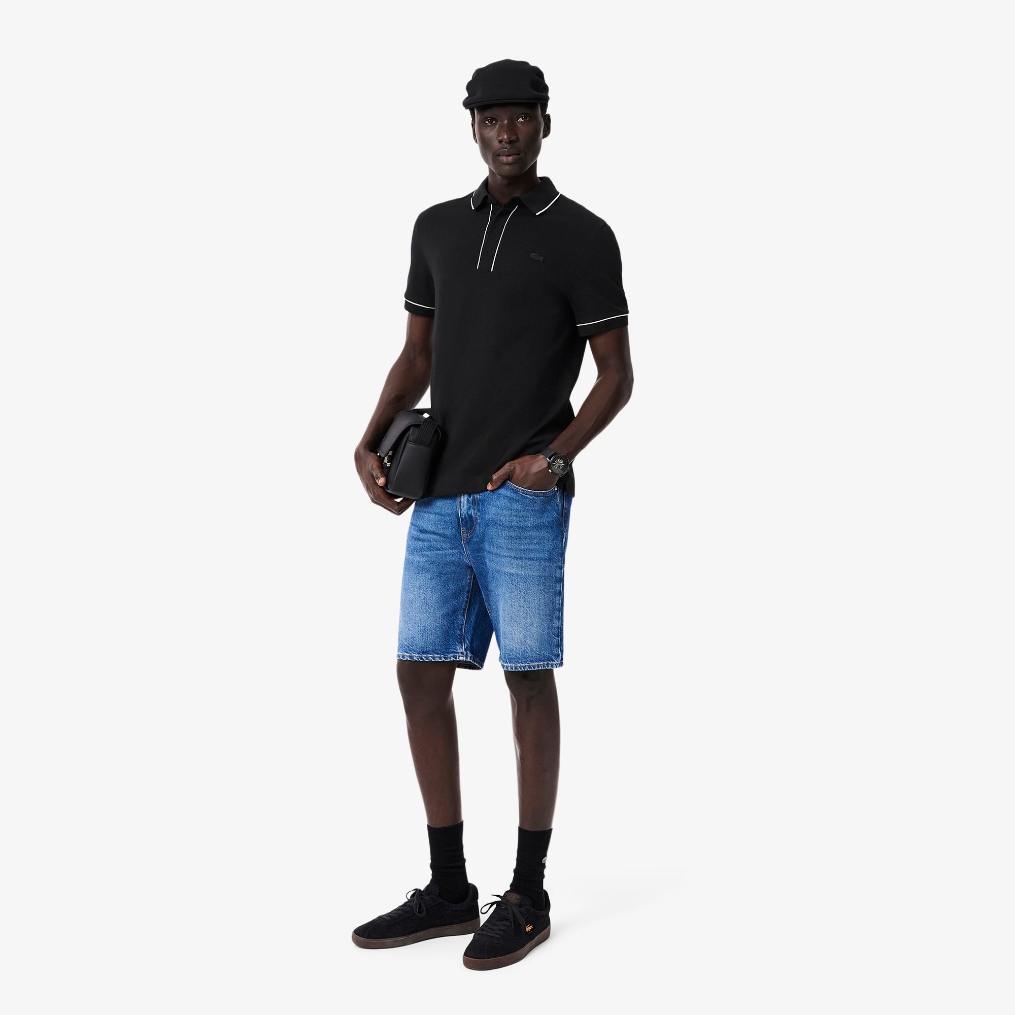Regular Fit Paris Stretch Piqué Polo Shirt