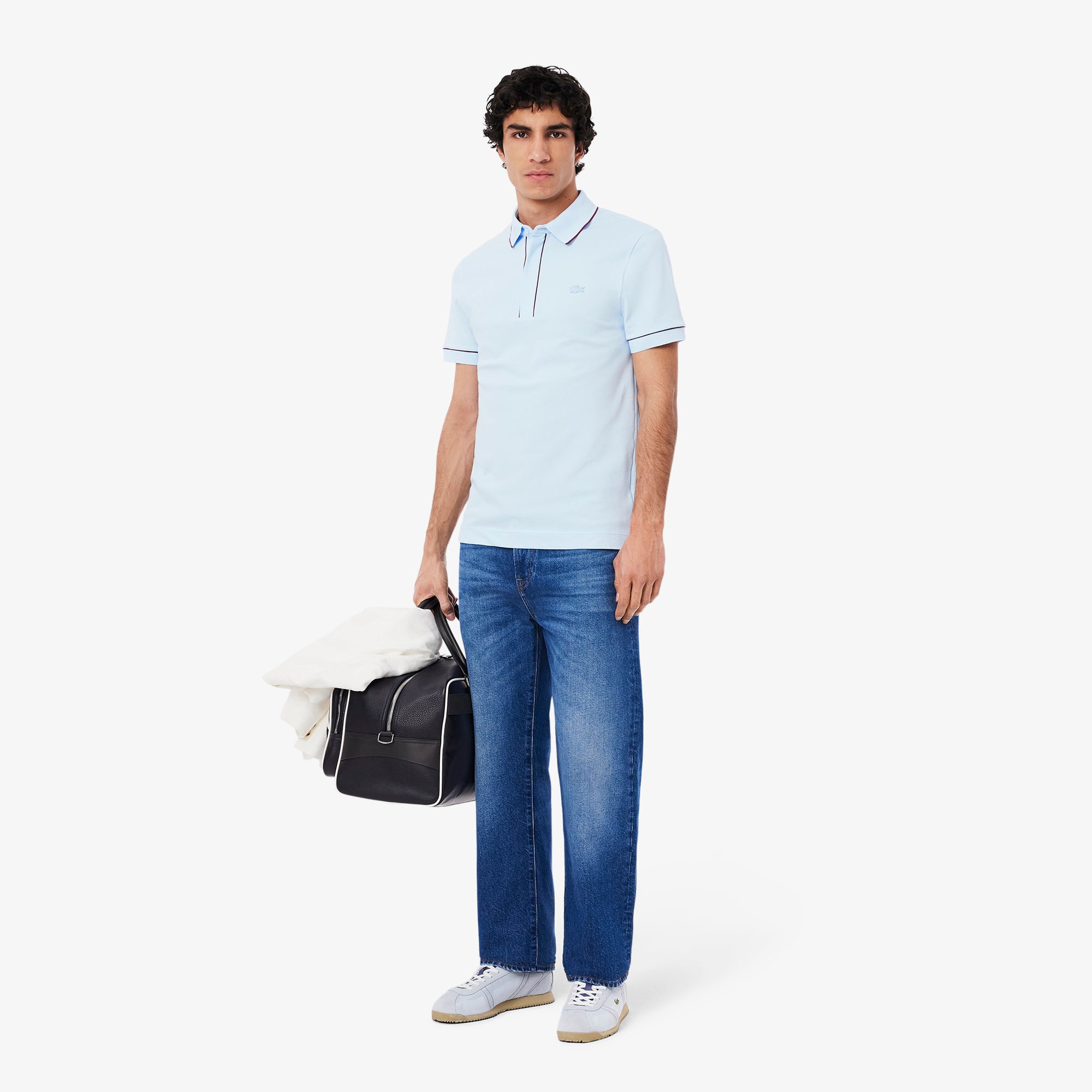 Regular Fit Paris Stretch Piqué Polo Shirt