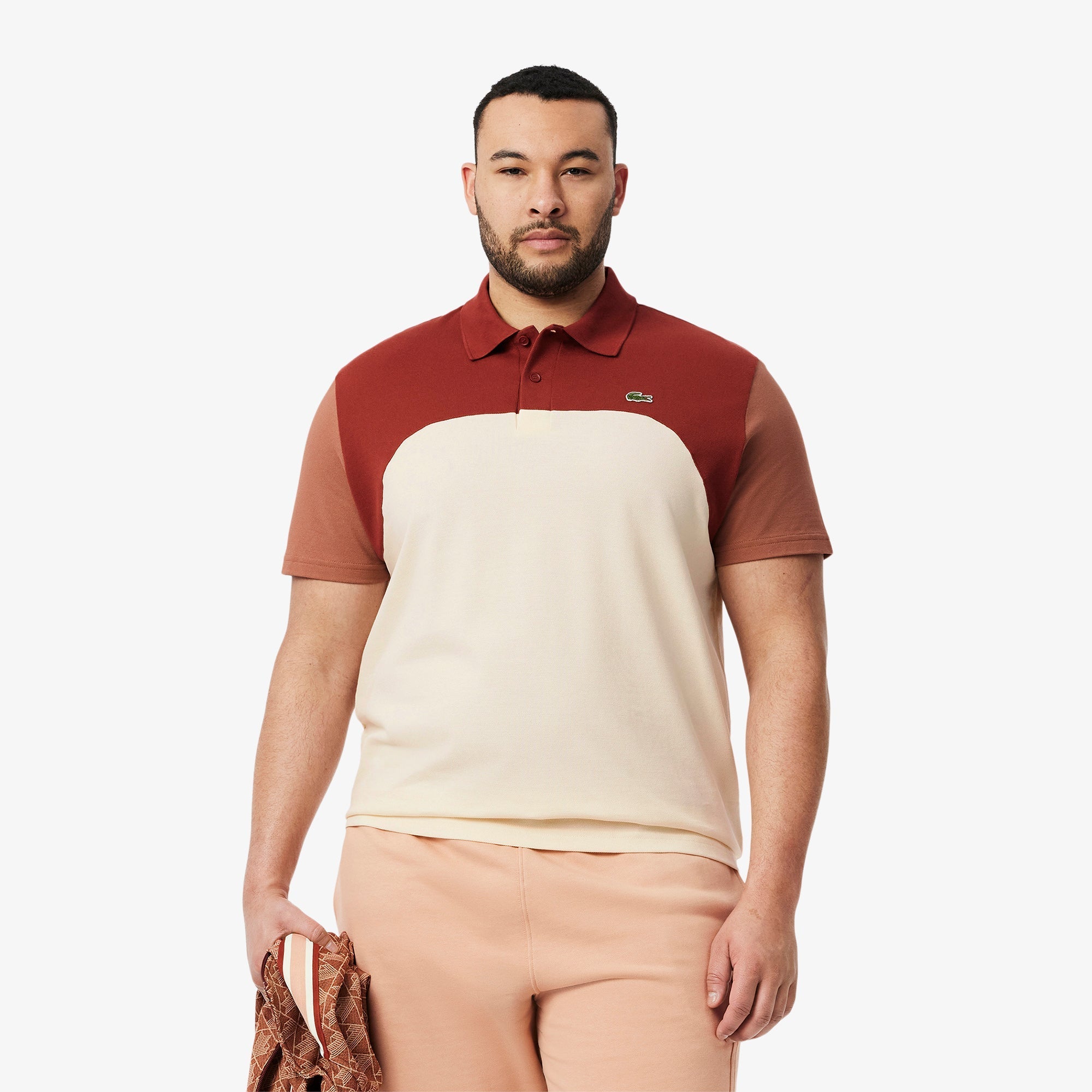 Regular Fit L.12.12 Colour-Block Polo Shirt