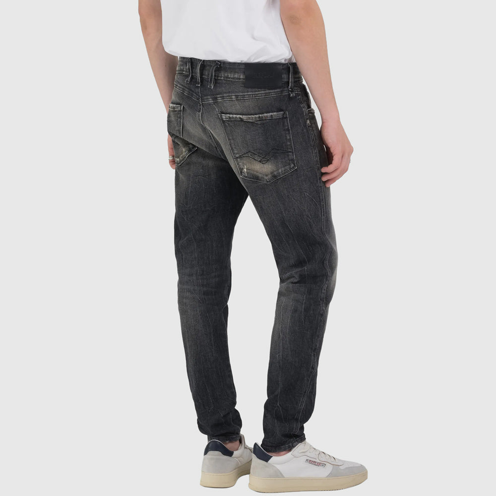 Black Power Denim Jeans - Denim Grey