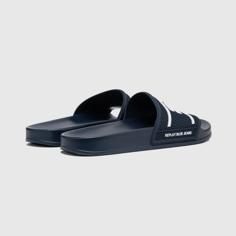Up Total Slide - Navy Multi