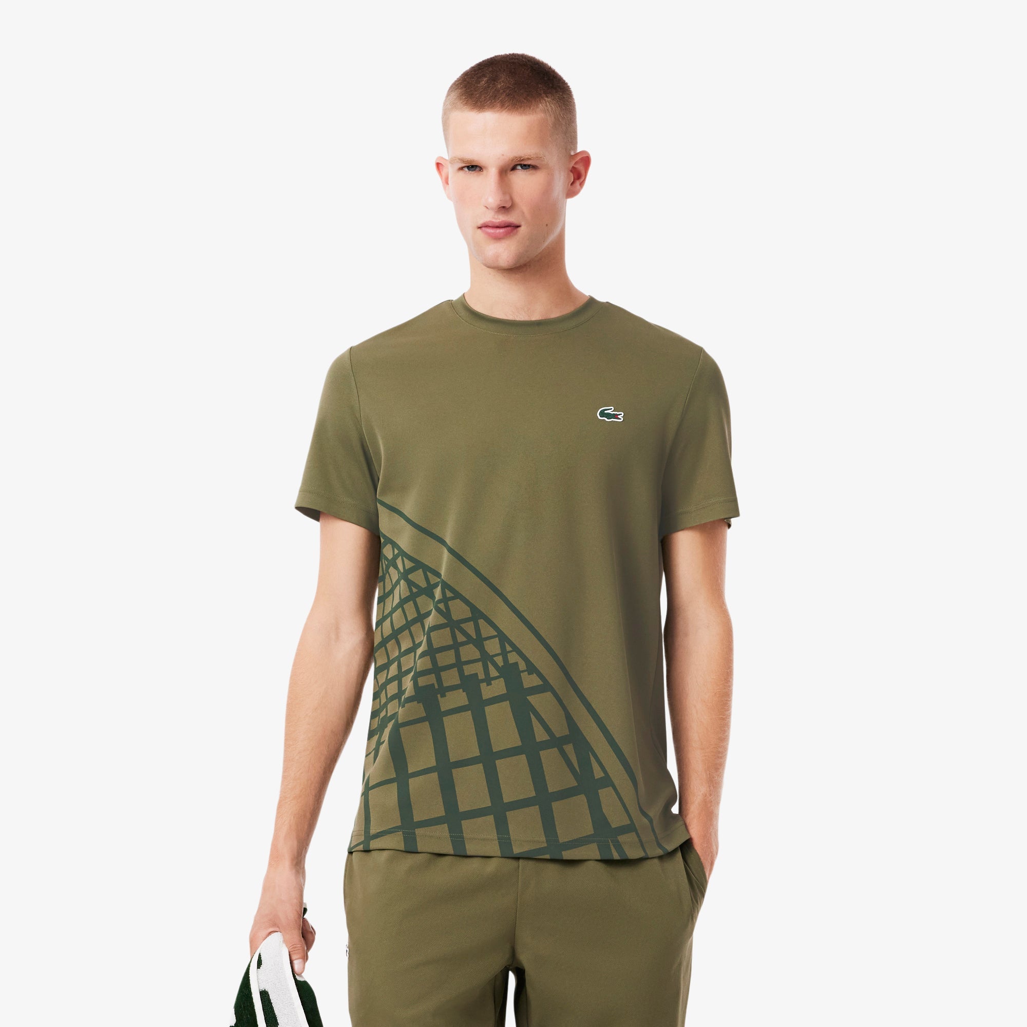 Ultra Dry Printed Tennis T-shirt