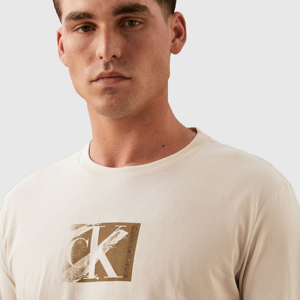 CK Box T-Shirt - Moonbeam
