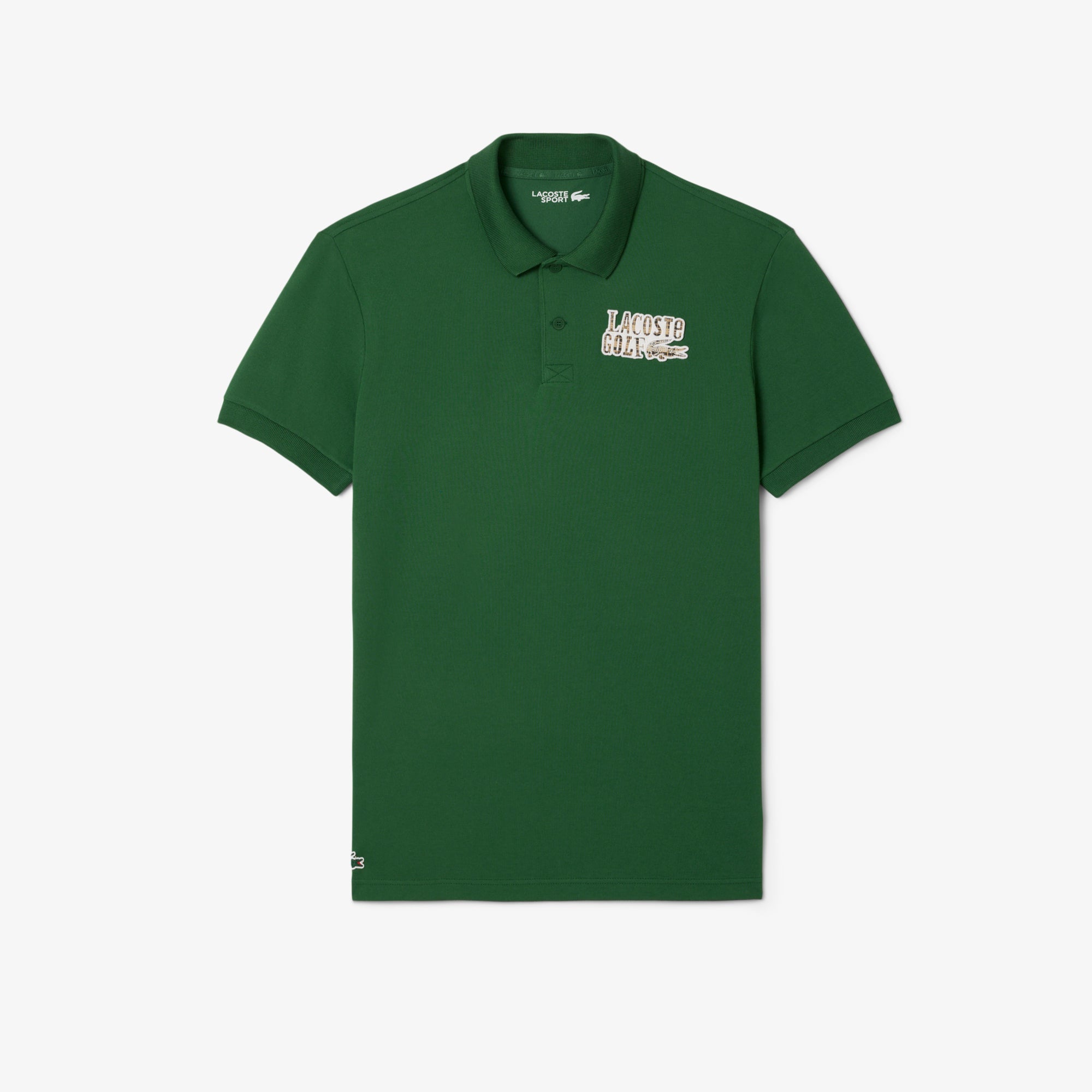 Relaxed Fit Mini-Piqué Golf Polo Shirt