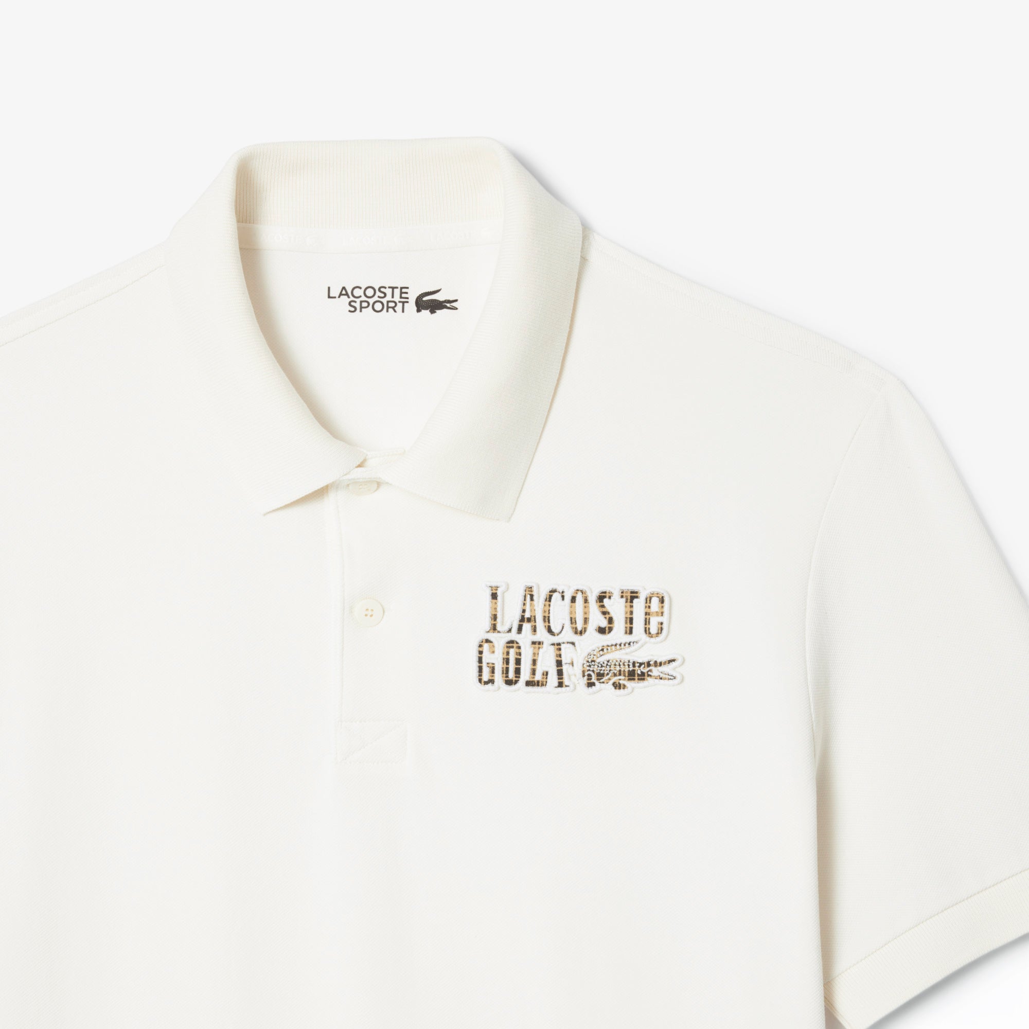 Relaxed Fit Mini-Piqué Golf Polo Shirt