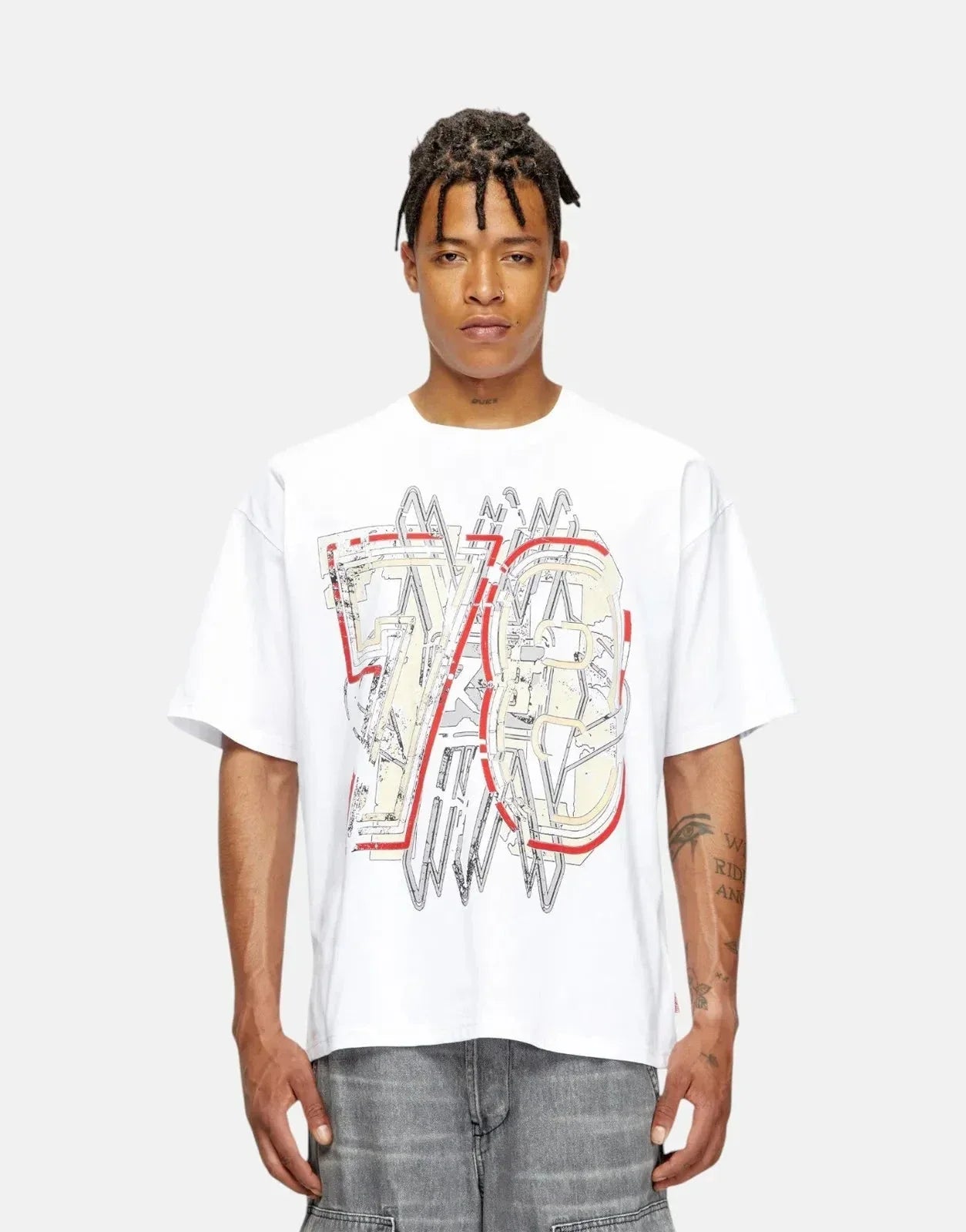 Diesel Relaxed Knit Box T-Shirt