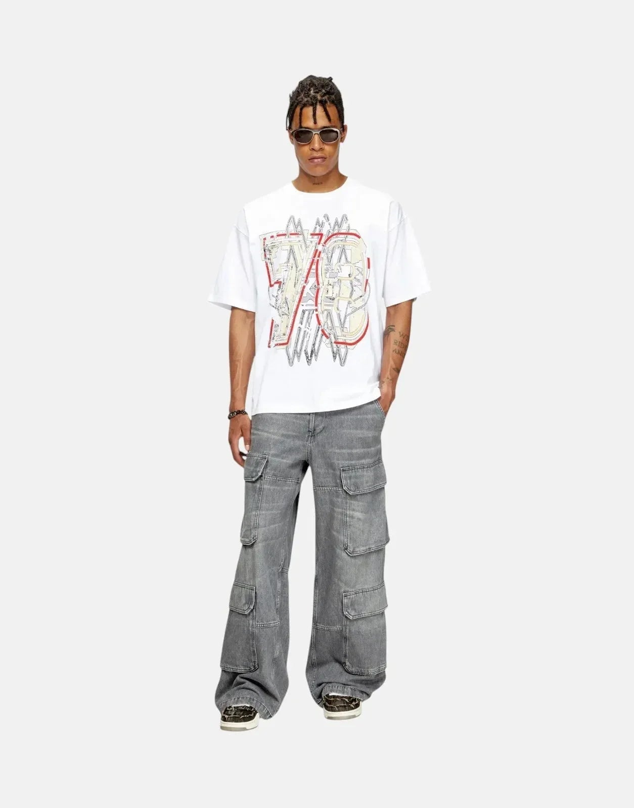 Diesel Relaxed Knit Box T-Shirt