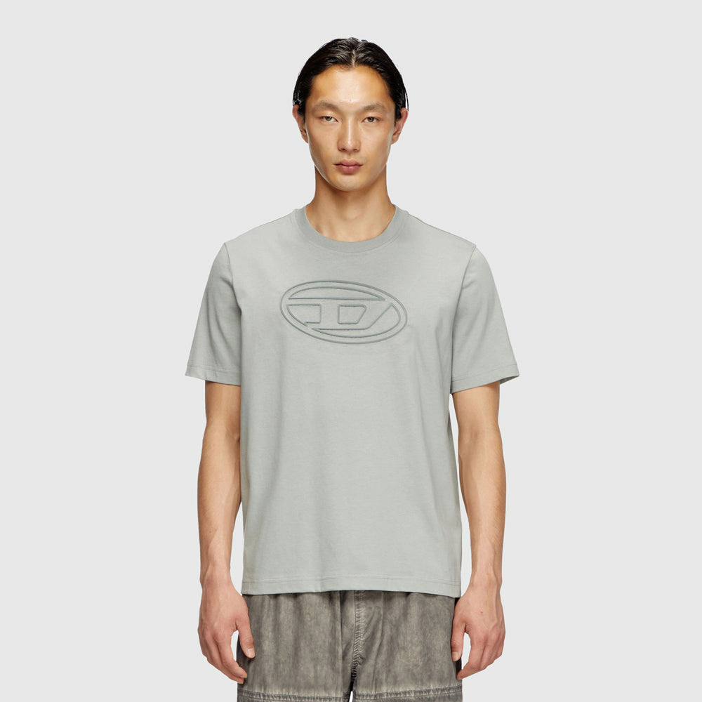 T-Adjust-Bigoval T-Shirt - Grey