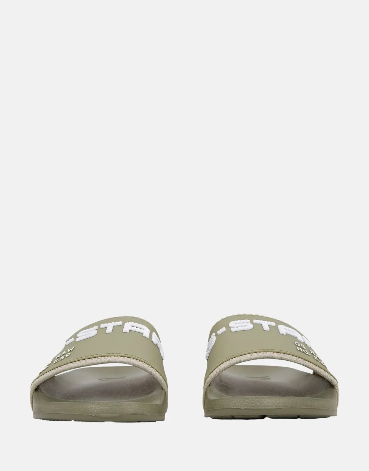 G-Star RAW Cart Olive/White Slides