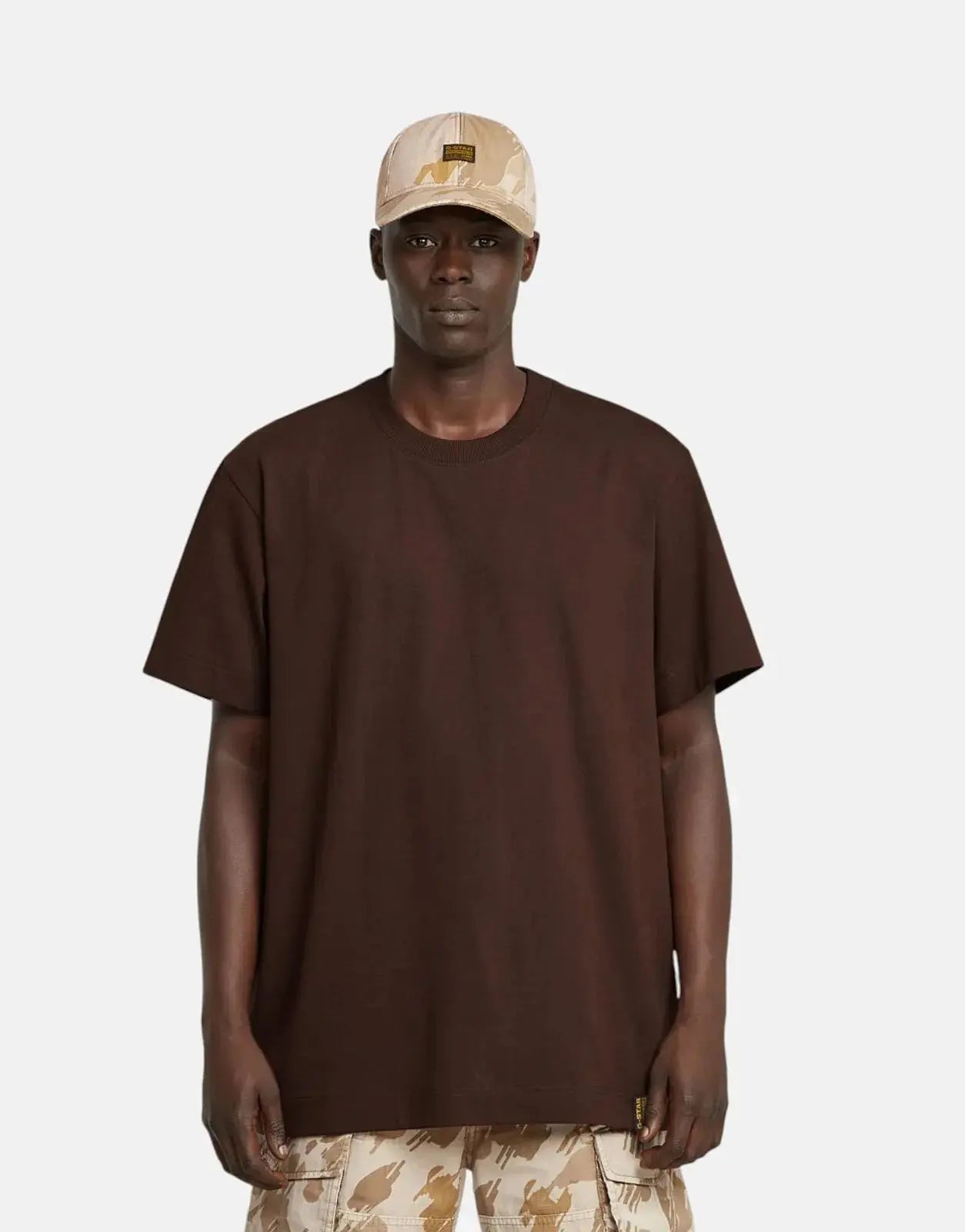 G-Star RAW Essential Loose Deep Brown T-Shirt