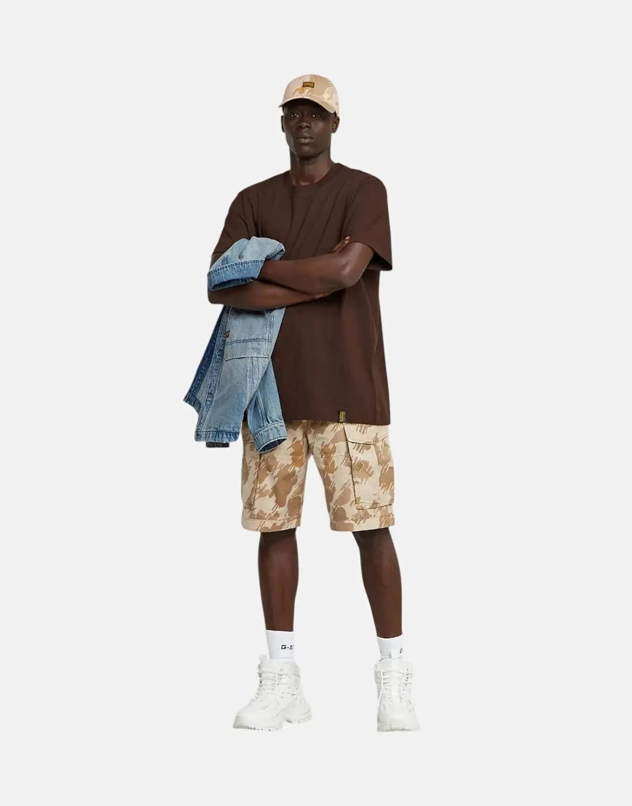 G-Star RAW Essential Loose Deep Brown T-Shirt