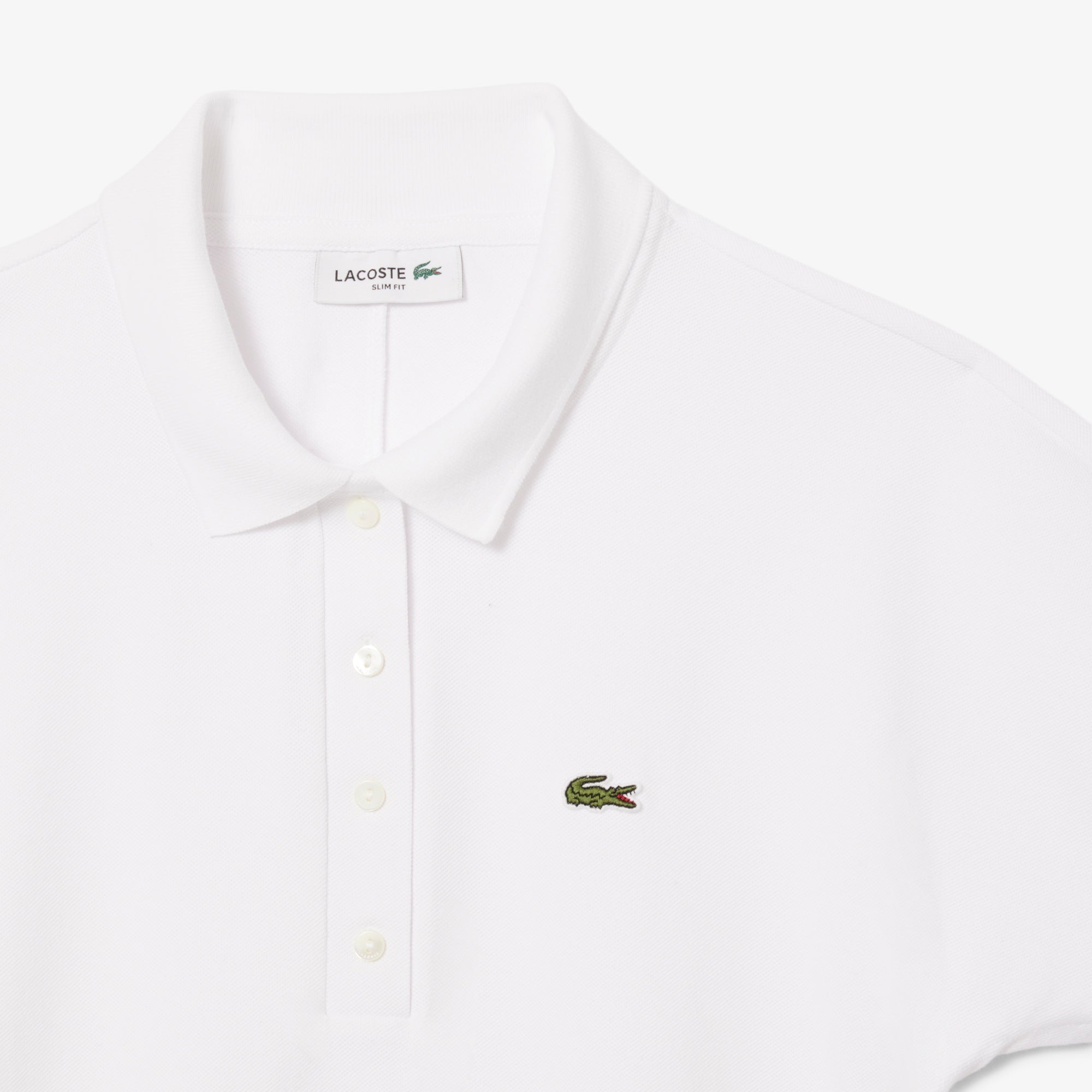 Slim Fit Adjustable Piqué Polo Shirt