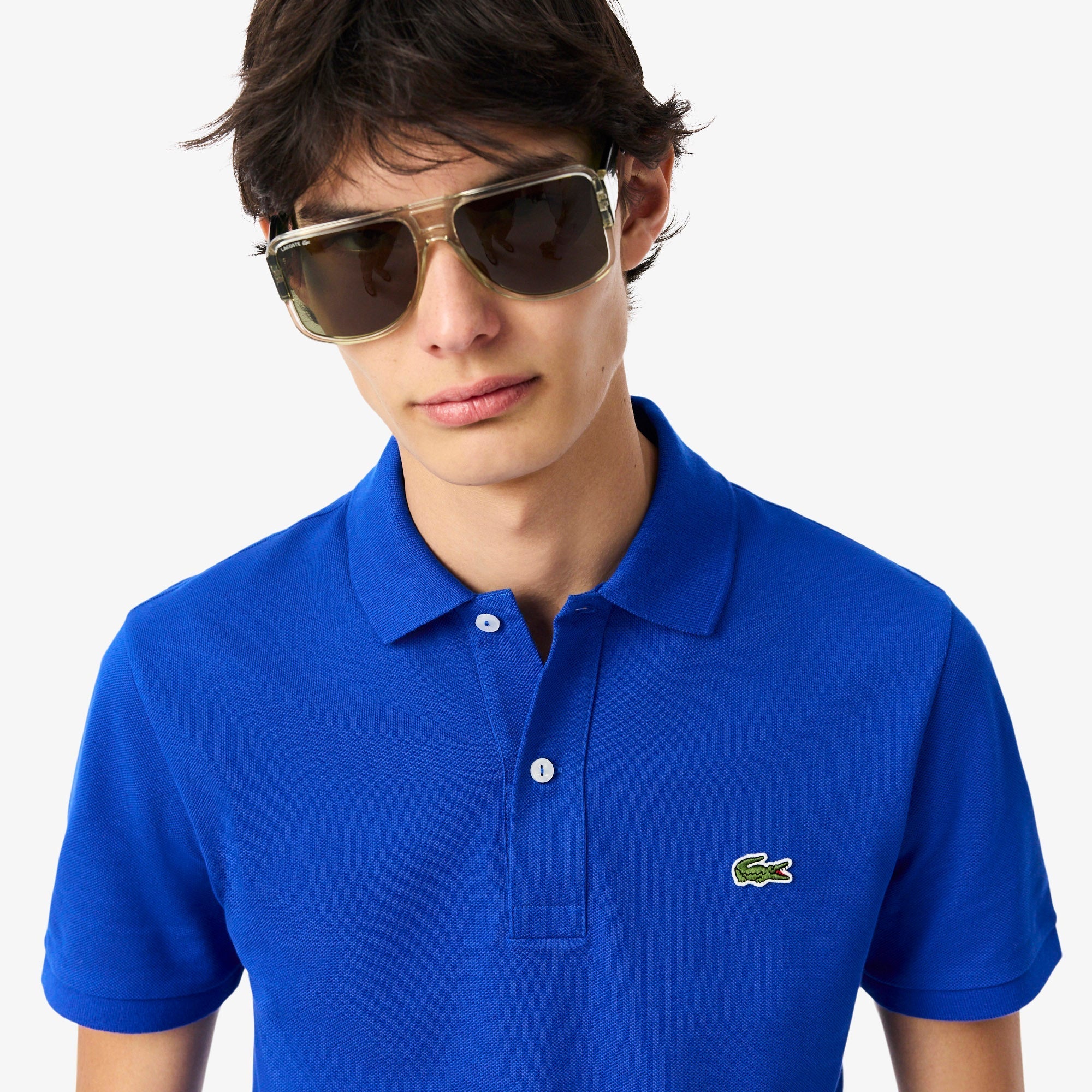 Slim Fit L.12.12 Piqué Polo Shirt