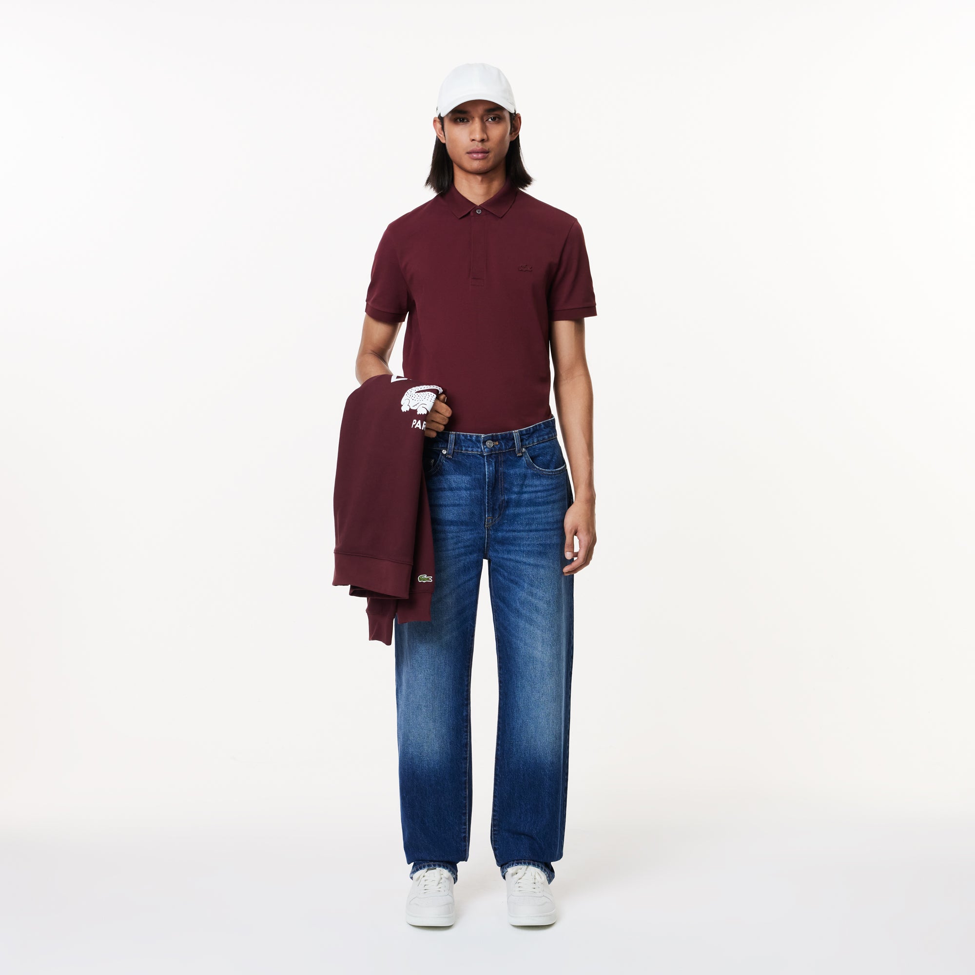 Regular Fit Paris Stretch Piqué Polo Shirt