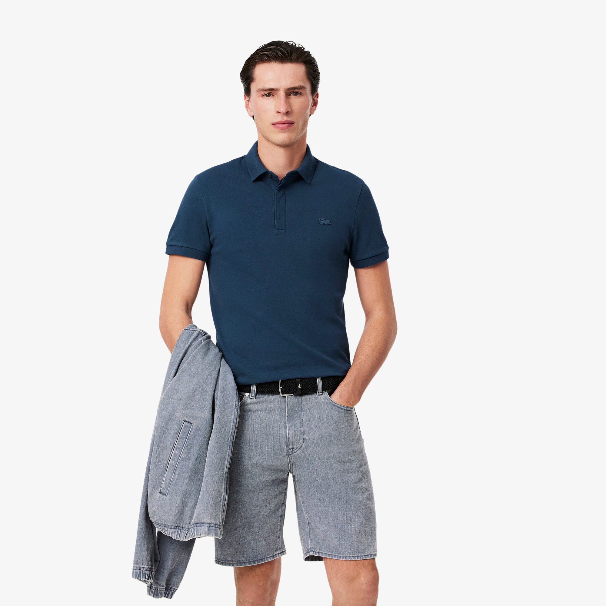Regular Fit Paris Stretch Piqué Polo Shirt