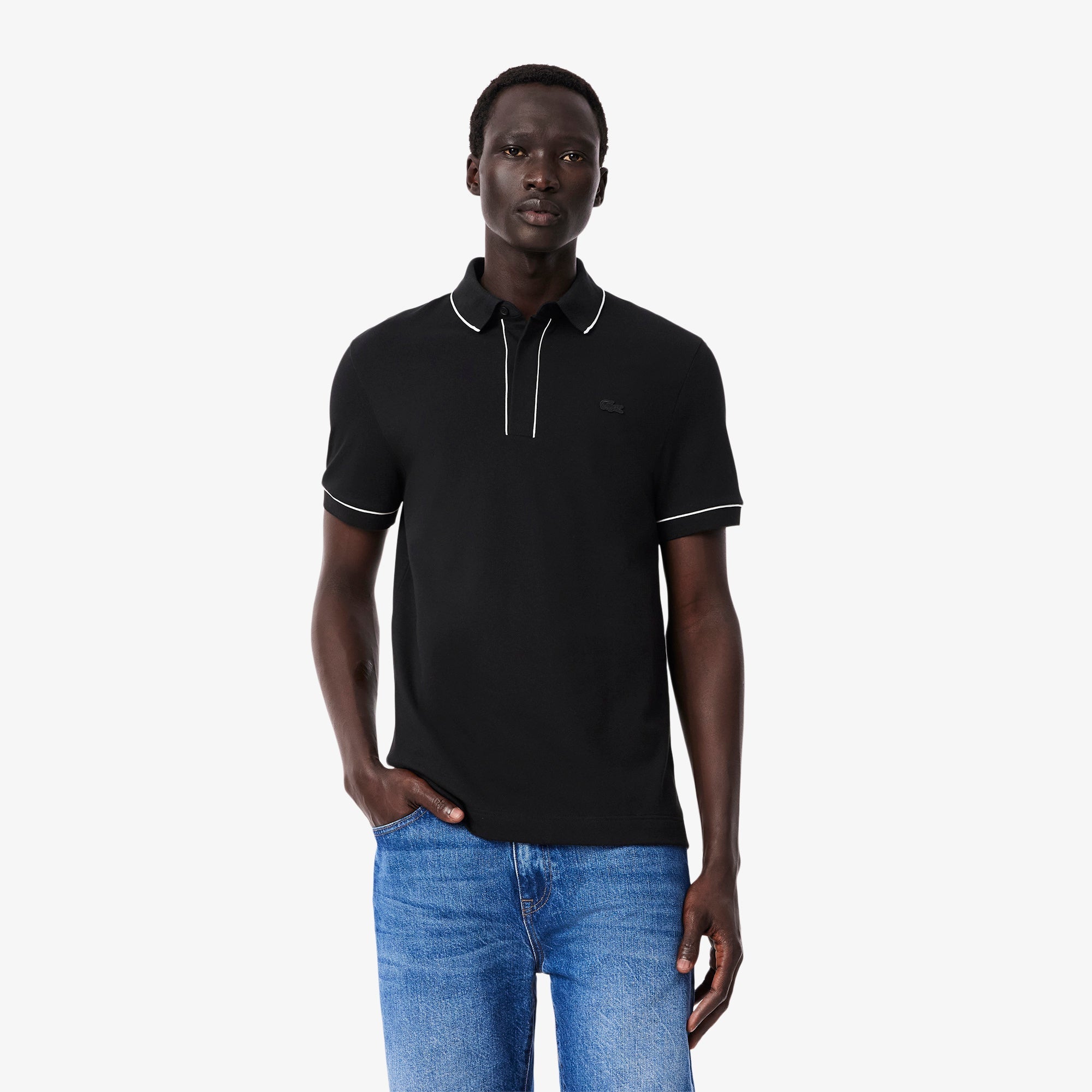 Regular Fit Paris Stretch Piqué Polo Shirt
