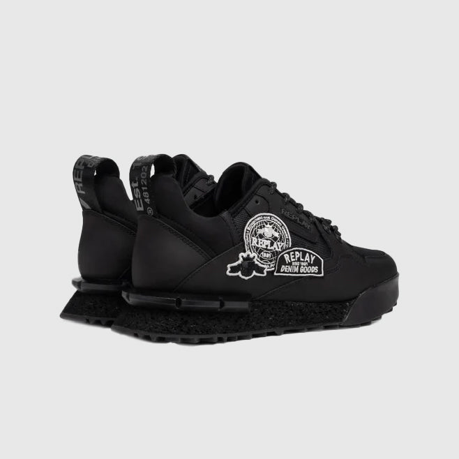 Field Badges Sa Sneaker - Black