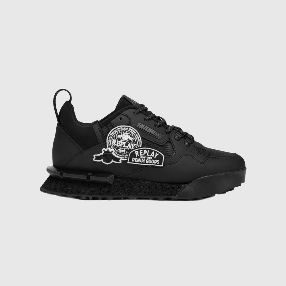 Field Badges Sa Sneaker - Black